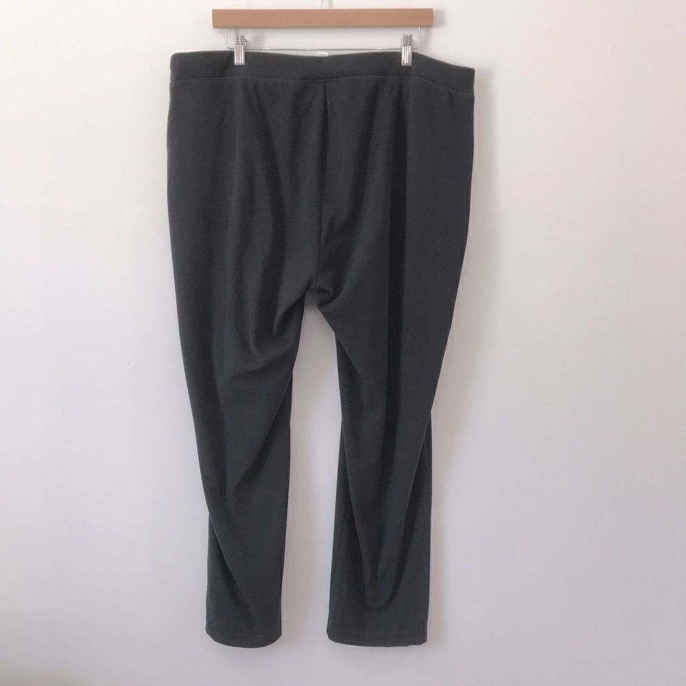 Chico’s Weekends Womens Fleece Pull On Pants Size XL Black Casual Comfort Travel - Picture 3 of 3